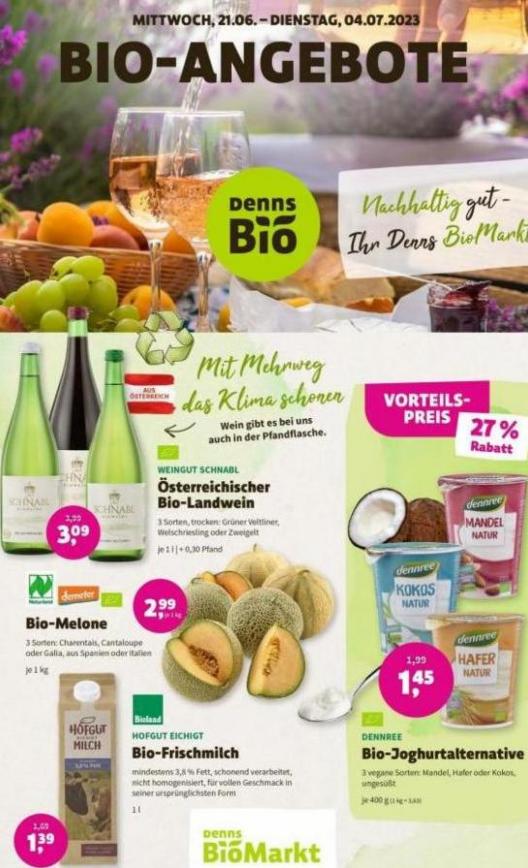 Angebote Prospekt. Denn's Biomarkt (2023-07-04-2023-07-04)