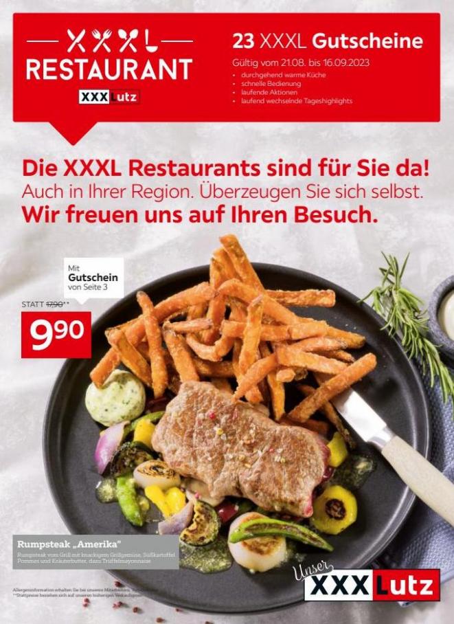 XXXLutz Restaurant. XXXLutz (2023-09-16-2023-09-16)