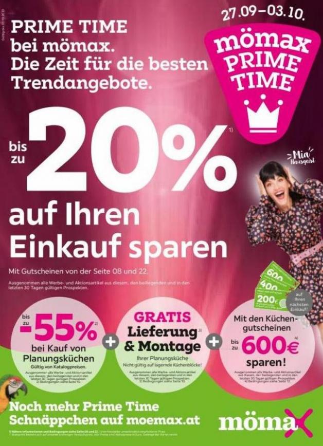 PRIME TIME bei mömax!. Mömax (2023-10-03-2023-10-03)