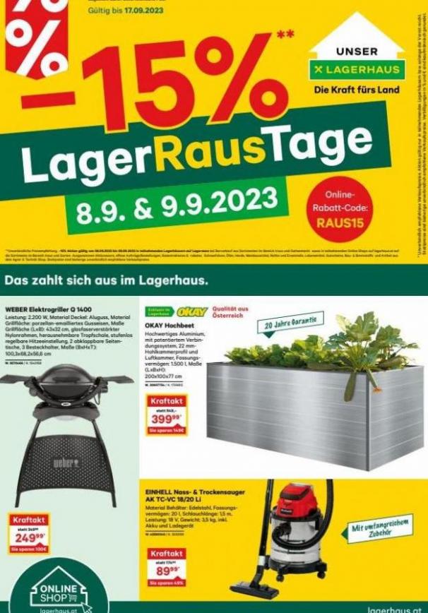 Salzburger Lagerhaus Katalog. Salzburger Lagerhaus (2023-09-17-2023-09-17)