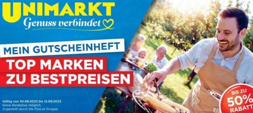 Unimarkt flugblatt. Unimarkt (2023-09-12-2023-09-12)