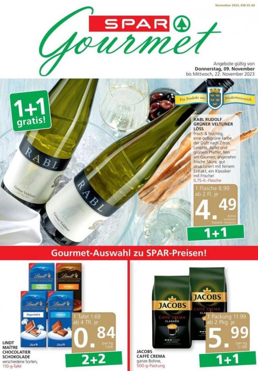 SPAR-Gourmet flugblatt. SPAR-Gourmet (2023-11-22-2023-11-22)