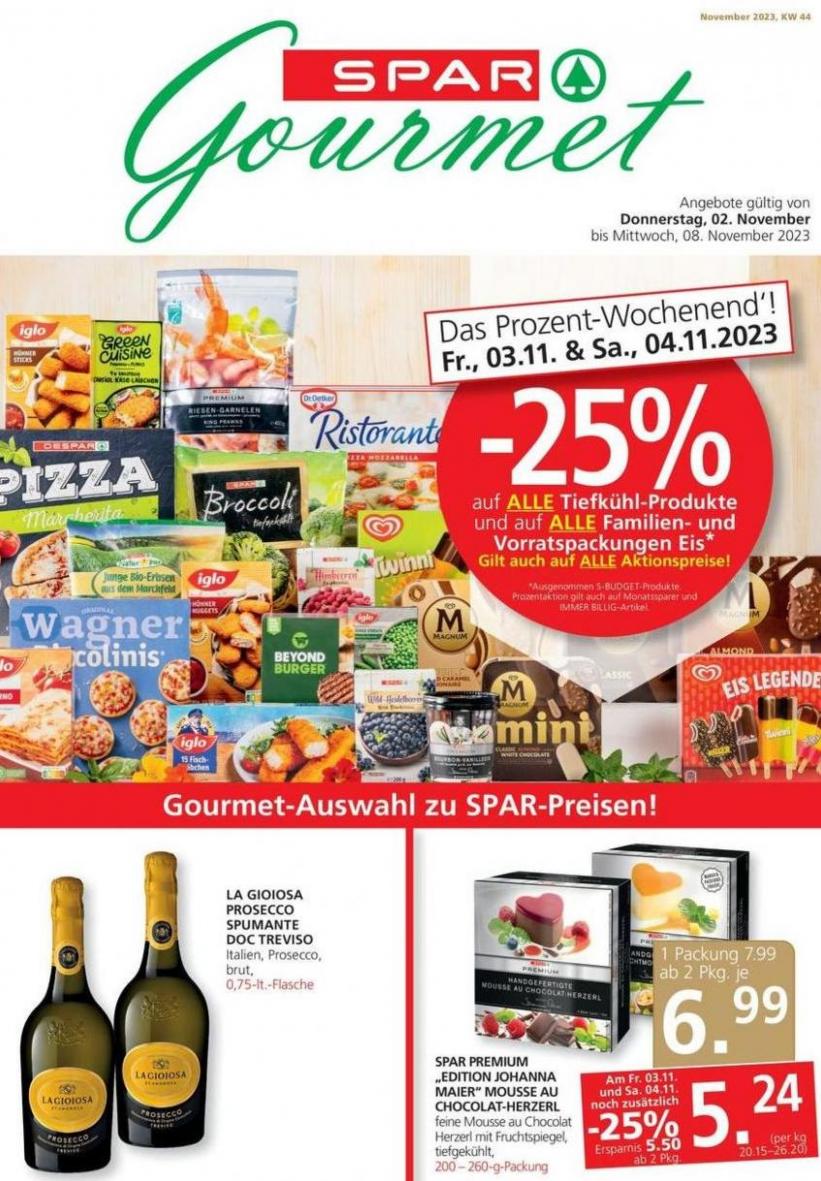SPAR-Gourmet flugblatt. SPAR-Gourmet (2023-11-08-2023-11-08)