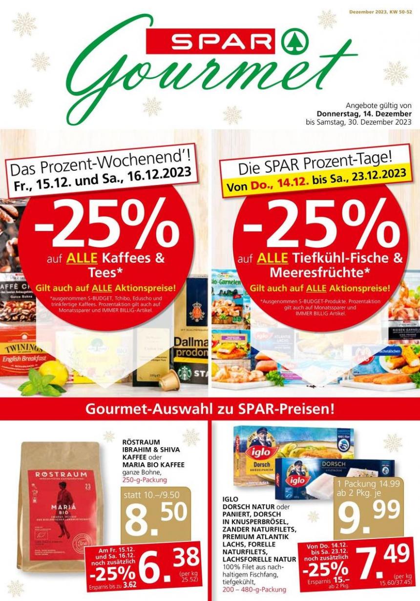 SPAR-Gourmet flugblatt. SPAR-Gourmet (2023-12-30-2023-12-30)