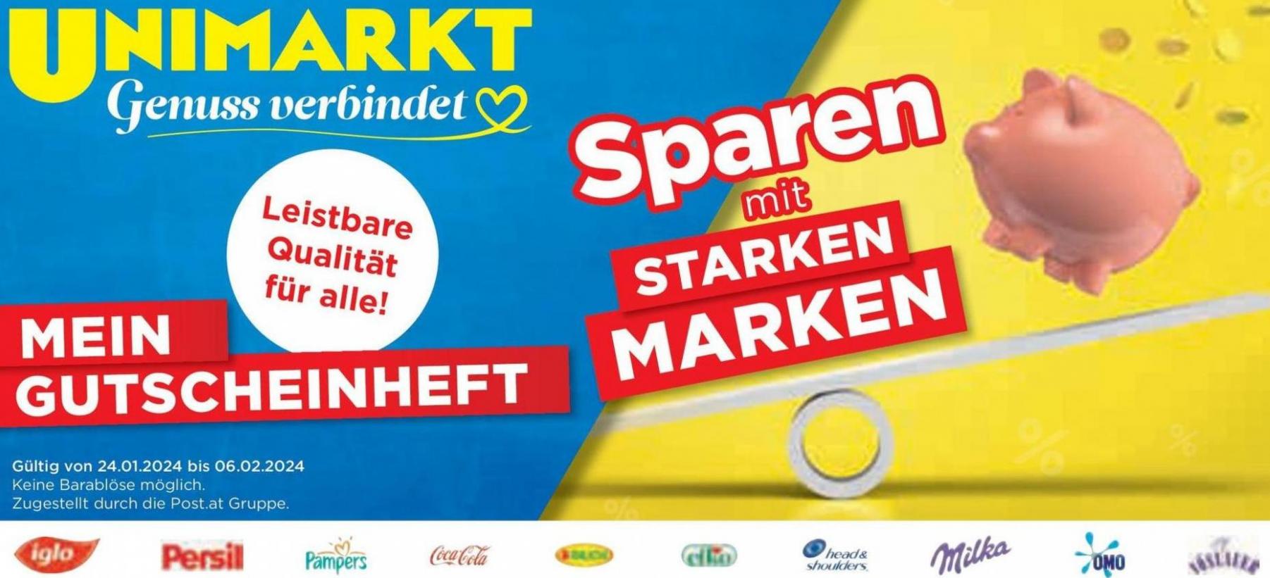 Unimarkt flugblatt. Unimarkt (2024-02-06-2024-02-06)
