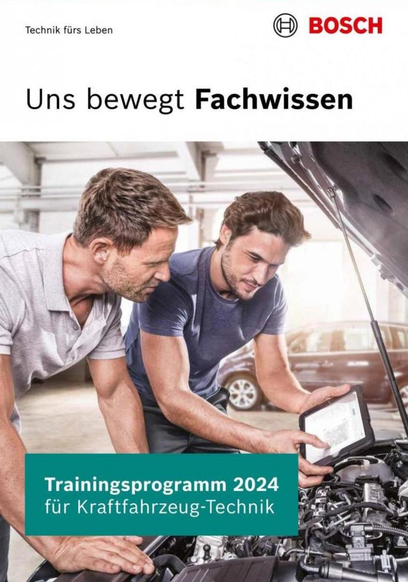 Trainingsprogramm 2024. Bosch Car Service (2024-12-31-2024-12-31)