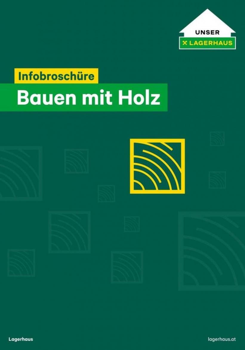 Infobroschüre Bauen mit Holz. Lagerhaus Graz Land (2024-06-30-2024-06-30)