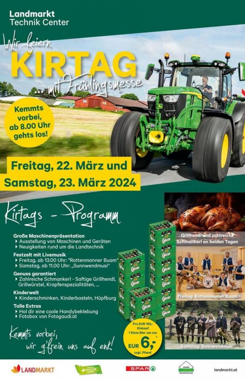 Kirtag mit Frühlingsmesse. Lagerhaus (2024-03-28-2024-03-28)