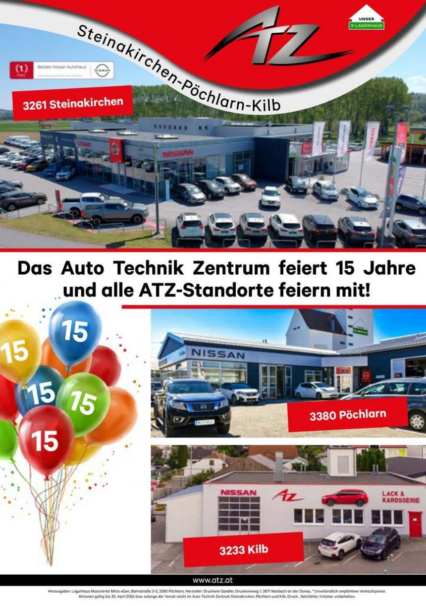 15 Jahre ATZ: Aktuelle Nissan-Aktionen. Lagerhaus (2024-04-06-2024-04-06)