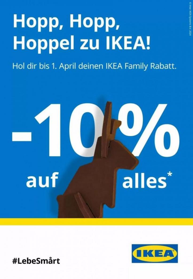 BIS ZU 10 % RABATT. IKEA (2024-04-01-2024-04-01)