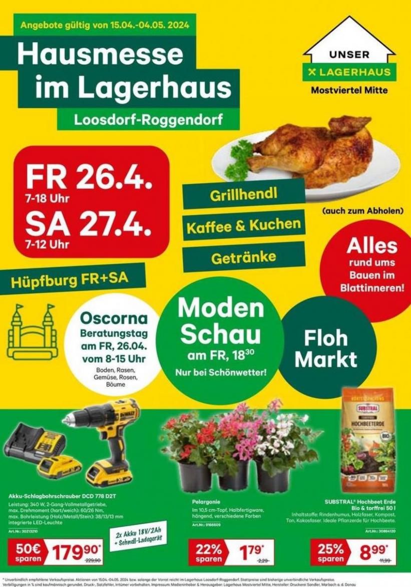 Hausmesse im Lagerhaus Loosdorf-Roggendorf. Lagerhaus (2024-05-02-2024-05-02)
