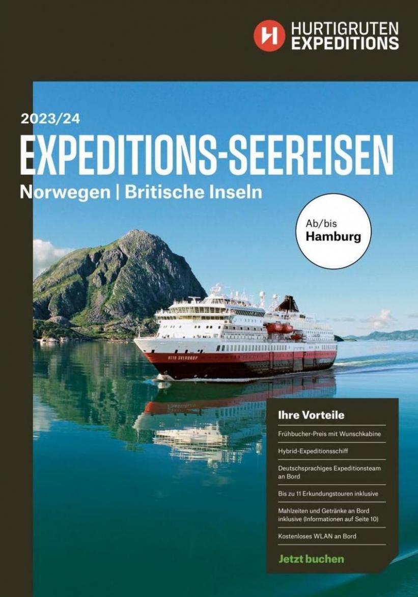 Hurtigruten Norwegen & Britische Inseln 2023-2024. ruefa (2024-12-31-2024-12-31)