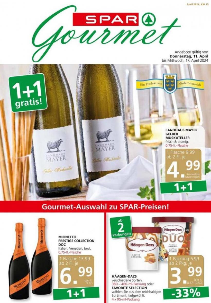 SPAR-Gourmet flugblatt. SPAR-Gourmet (2024-04-24-2024-04-24)