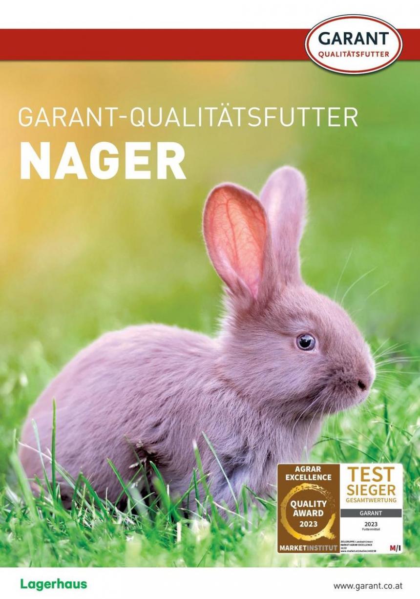 Qualitätsfutter für Nager. Lagerhaus (2024-04-23-2024-04-23)