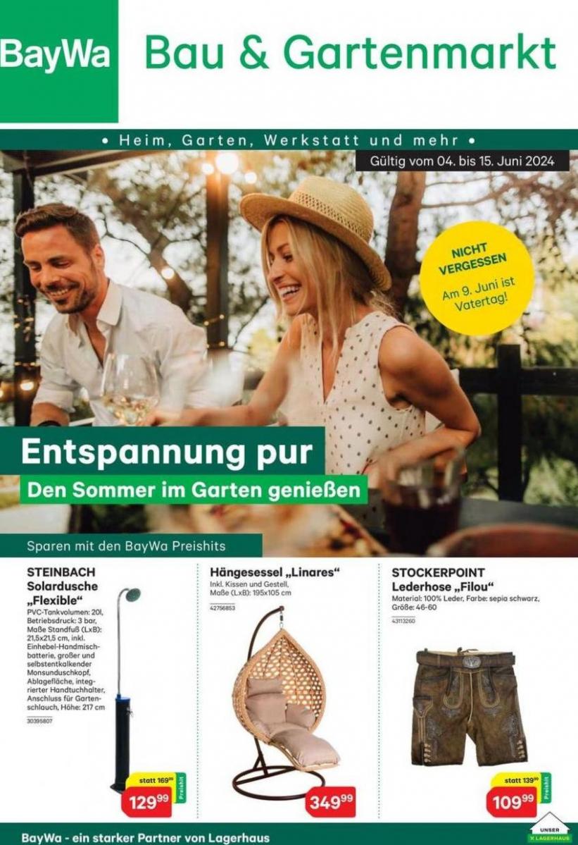 Bau & Gartenmarkt Bis 15. Juni 2024. BayWa (2024-06-15-2024-06-15)