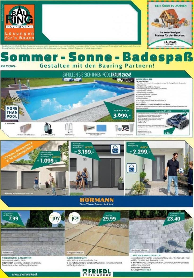 Sommer-Sonne-Badespaß. Bauring (2024-06-09-2024-06-09)