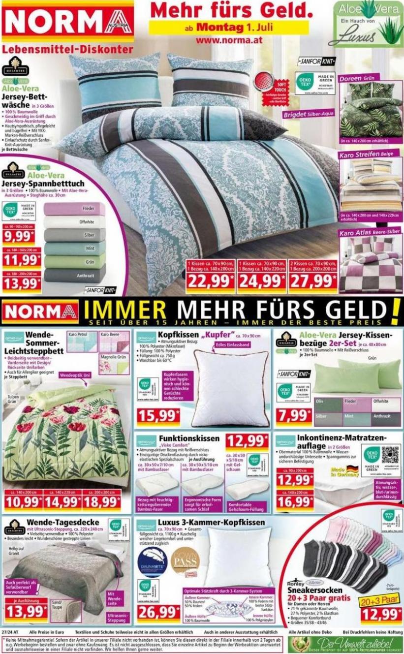 Tolle Rabatte auf ausgewählte Produkte. Norma (2024-07-05-2024-07-05)