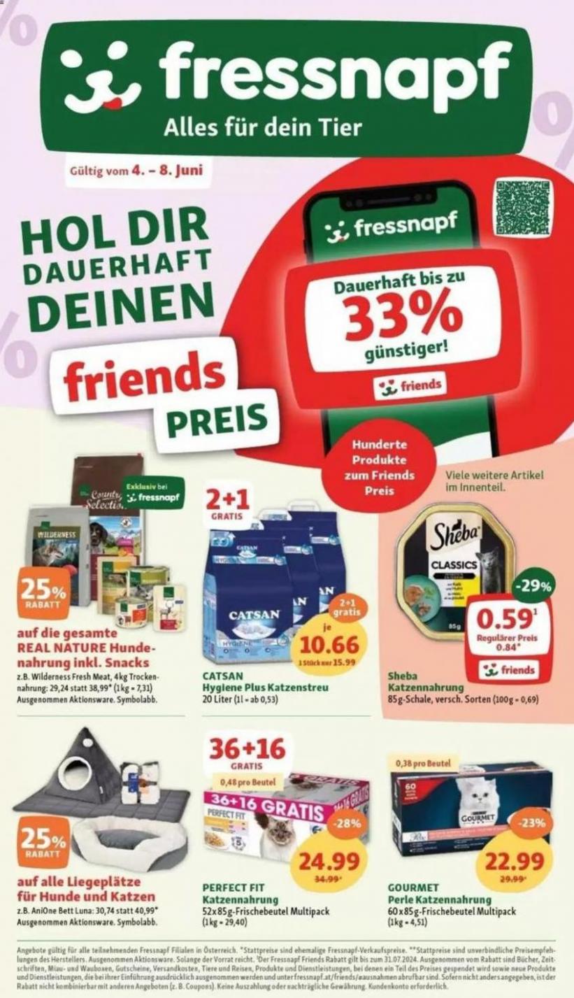 Angebote Fressnapf. Fressnapf (2024-06-08-2024-06-08)