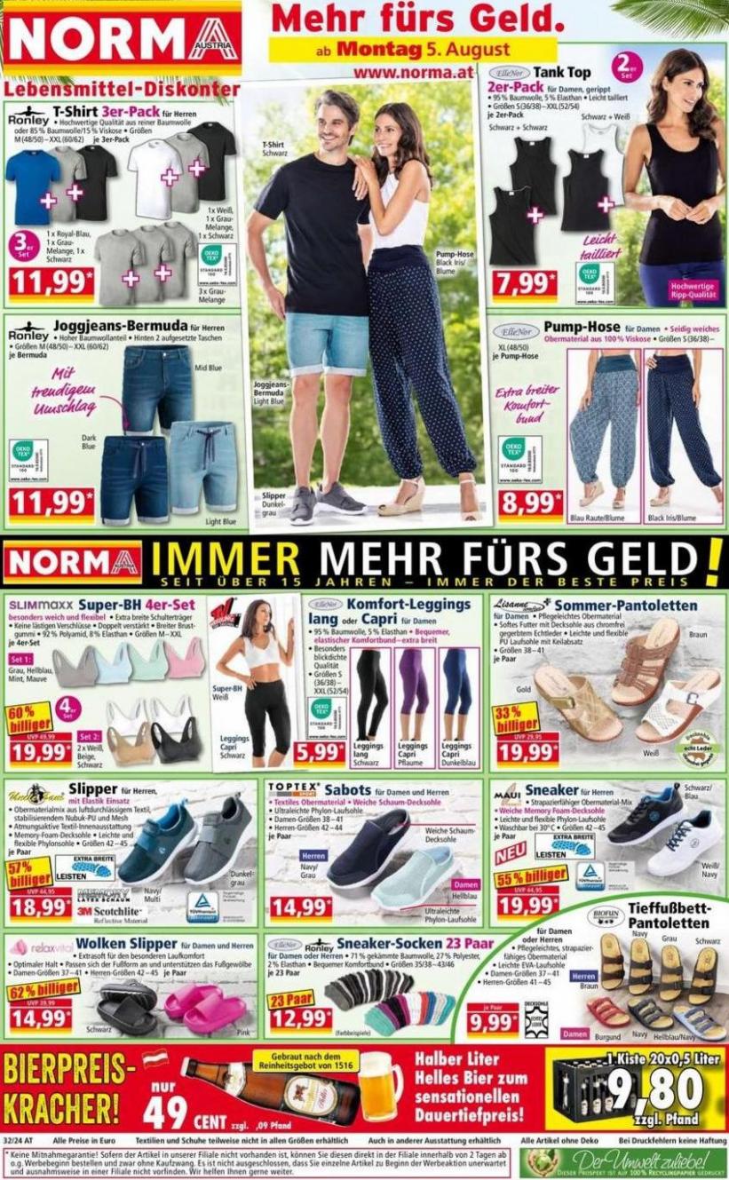 Tolle Rabatte auf ausgewählte Produkte. Norma (2024-08-09-2024-08-09)