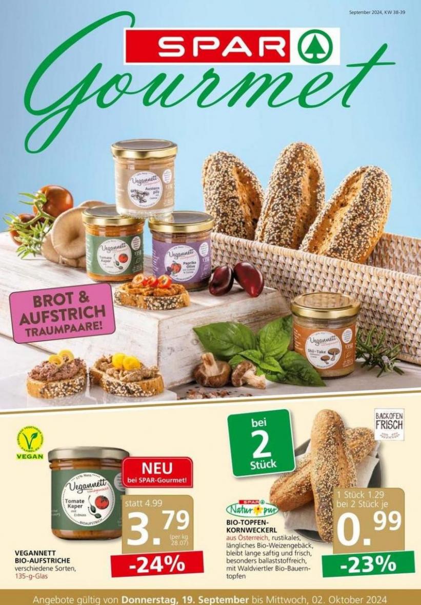 Attraktive Sonderangebote für alle. SPAR-Gourmet (2024-10-10-2024-10-10)