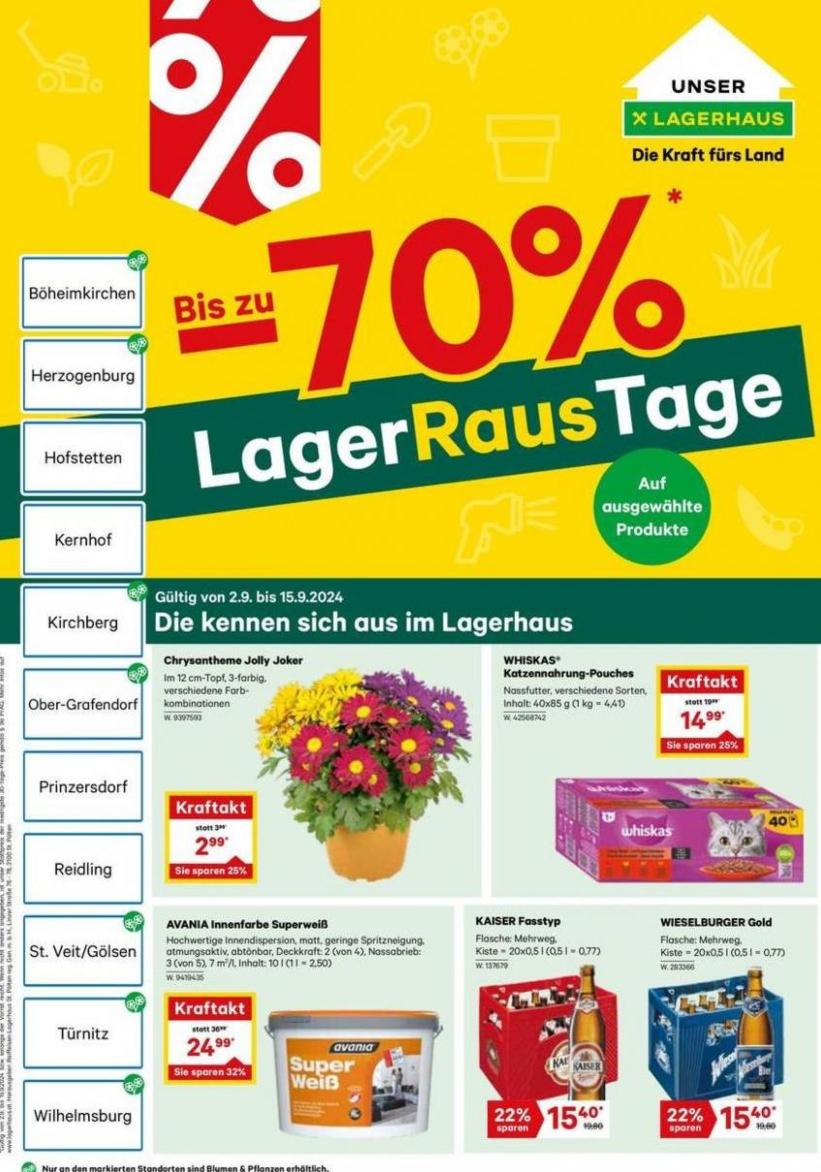 Flugblatt September Anfang 2024. Lagerhaus (2024-09-17-2024-09-17)