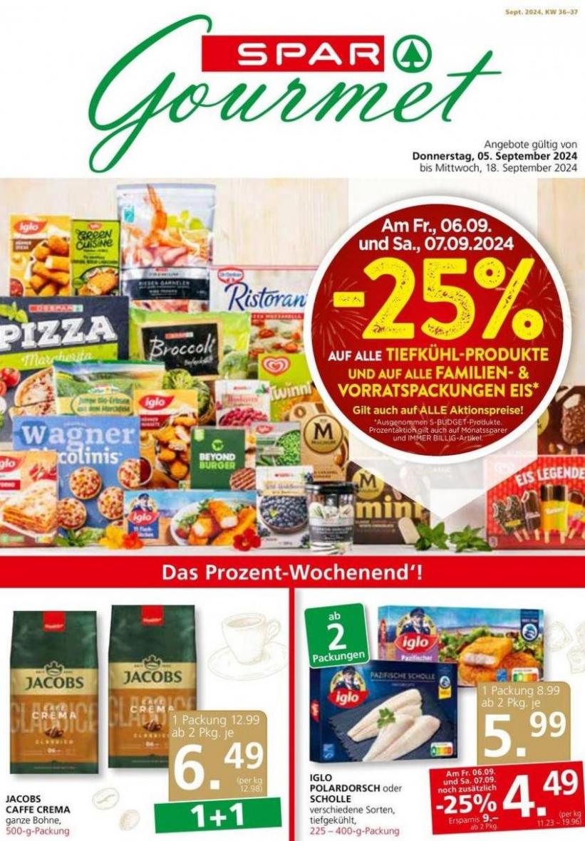 Tolle Rabatte auf ausgewählte Produkte. SPAR-Gourmet (2024-09-18-2024-09-18)