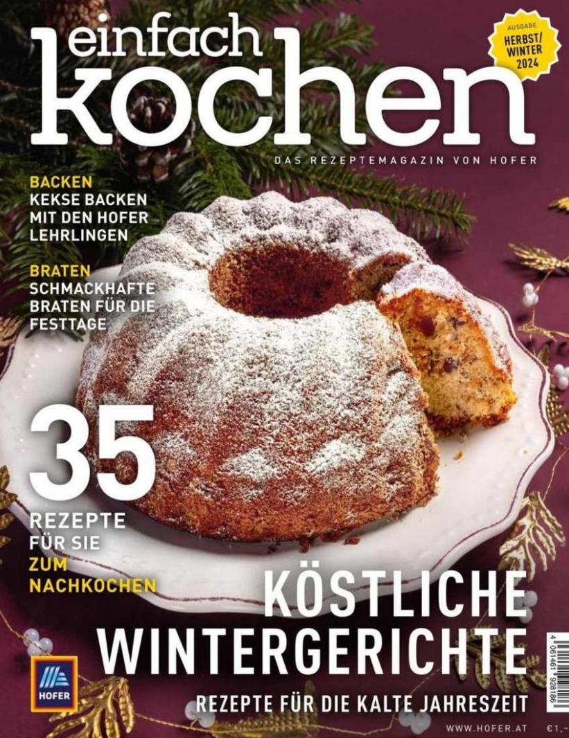 Einfach Kochen Herbst/Winter 2024. Hofer (2024-11-05-2024-11-05)