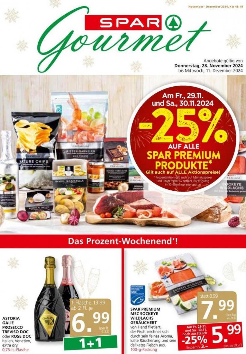 SPAR-Gourmet flugblatt. SPAR-Gourmet (2024-12-11-2024-12-11)