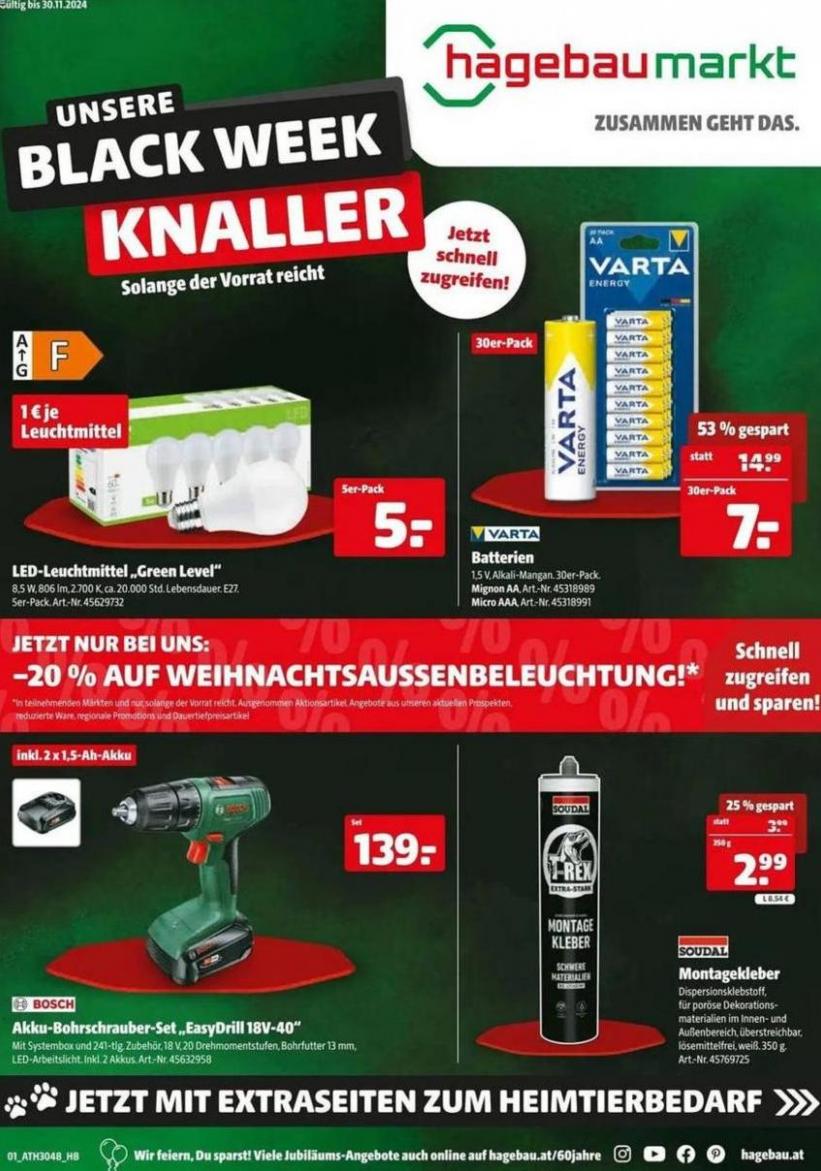 Tolles Angebot für alle Kunden. Hagebau (2024-12-05-2024-12-05)