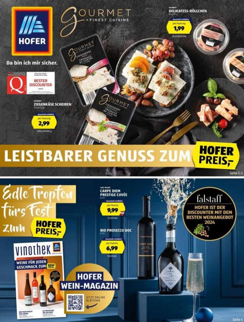 Gourmet Katalog. Hofer (2024-12-10-2024-12-10)