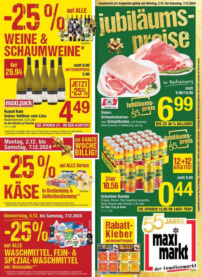 Top-Angebote für Sparfüchse. Maximarkt (2024-12-13-2024-12-13)