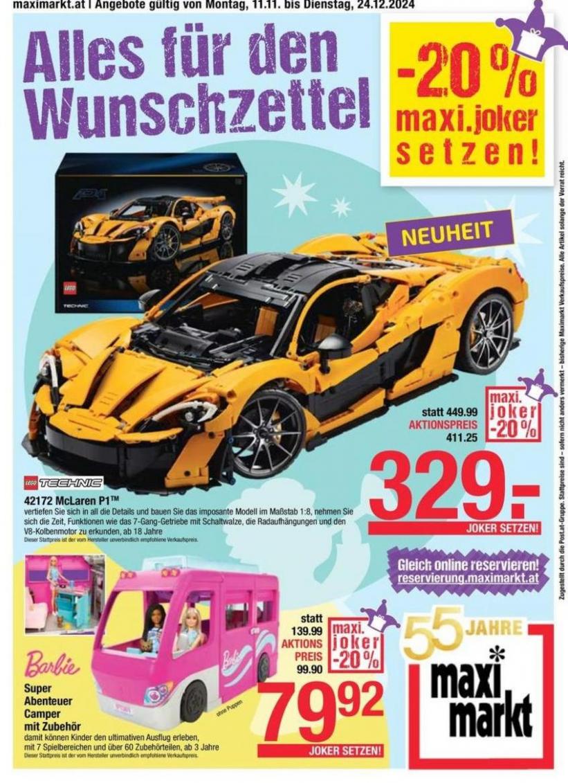 Tolles Angebot für Schnäppchenjäger. Maximarkt (2024-11-22-2024-11-22)