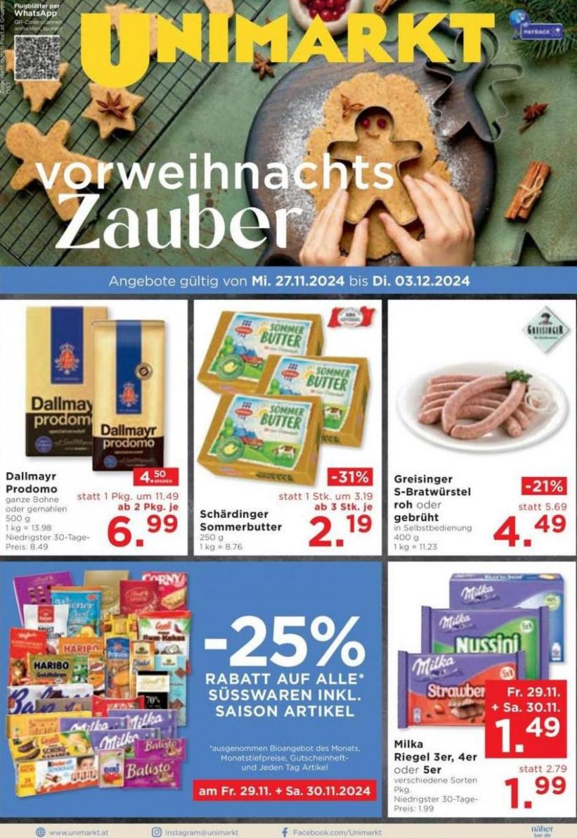 Top-Angebote für alle Schnäppchenjäger. Unimarkt (2024-12-03-2024-12-03)