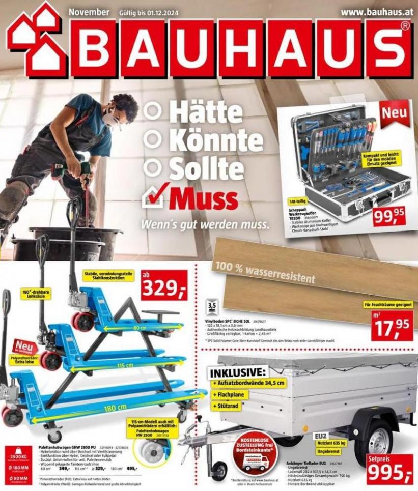 Flugblatt kw45 2024. Bauhaus (2024-12-01-2024-12-01)