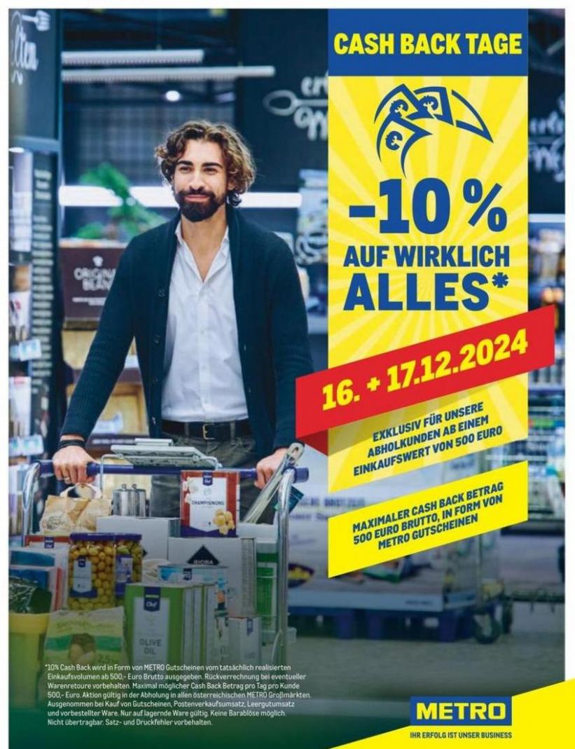 Jetzt sparen mit unseren Deals. Metro (2024-12-17-2024-12-17)