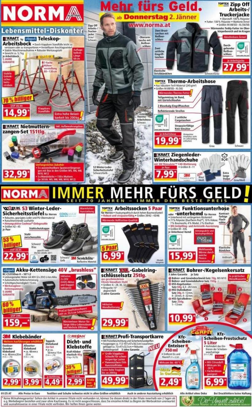 Aktuelle Deals und Angebote. Norma (2025-01-03-2025-01-03)