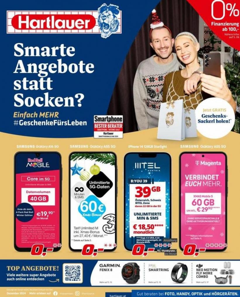 Smarte Angebote statt Socken. Hartlauer (2025-01-01-2025-01-01)