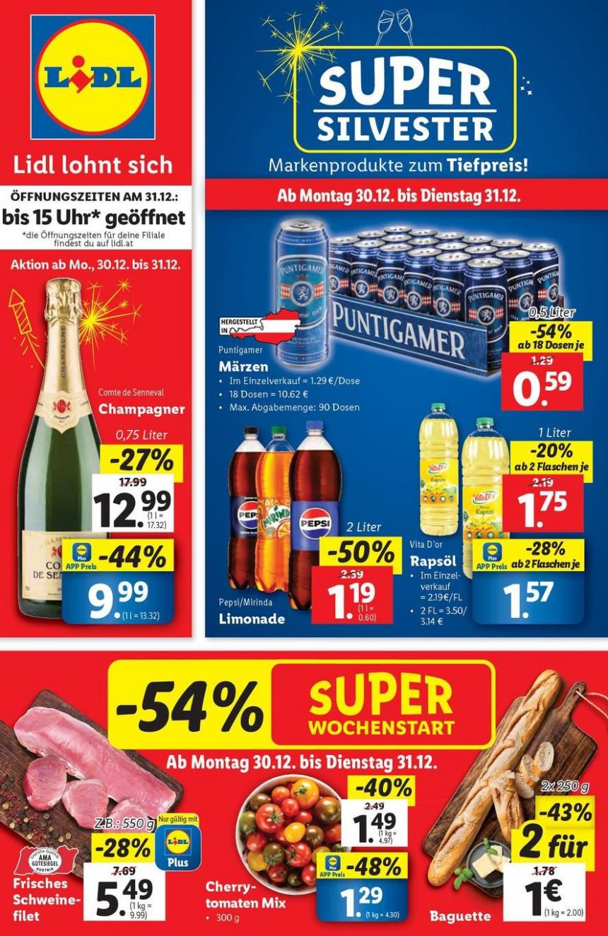 Top-Angebote für Sparfüchse. Lidl (2024-12-31-2024-12-31)