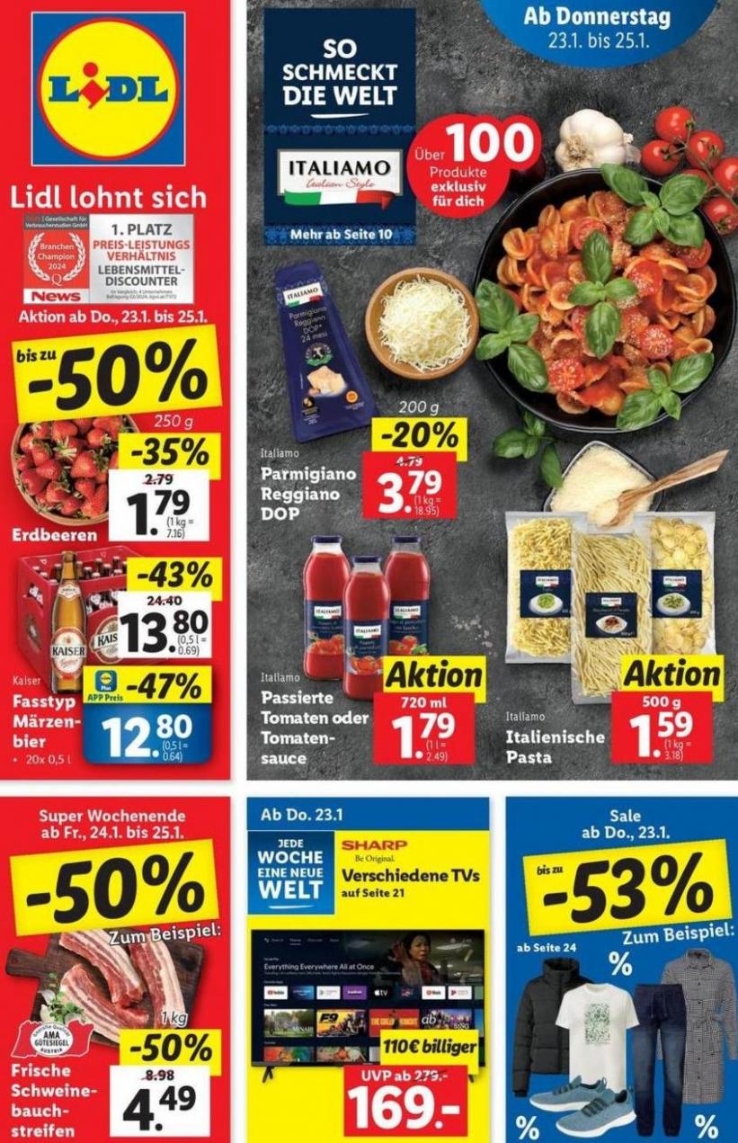 Exklusive Schnäppchen. Lidl (2025-01-29-2025-01-29)