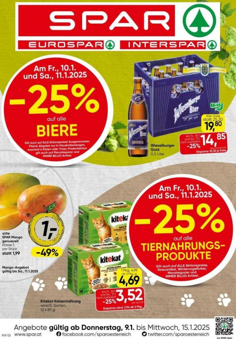 Unsere besten Schnäppchen. Eurospar (2025-01-15-2025-01-15)