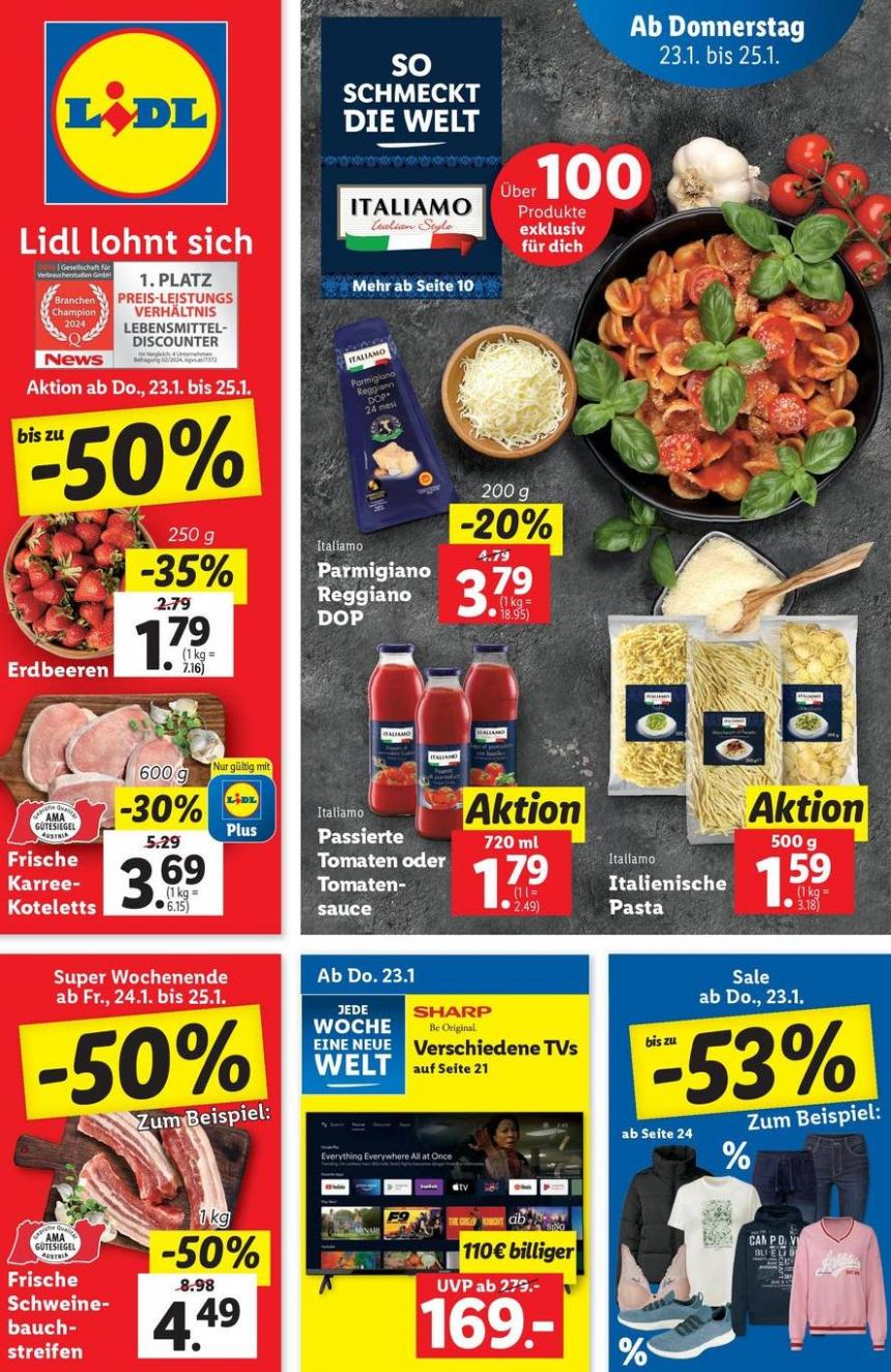 Exklusive Deals für unsere Kunden. Lidl (2025-01-29-2025-01-29)