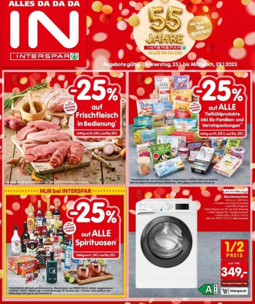 Jetzt sparen mit unseren Deals. Interspar Restaurant (2025-01-28-2025-01-28)