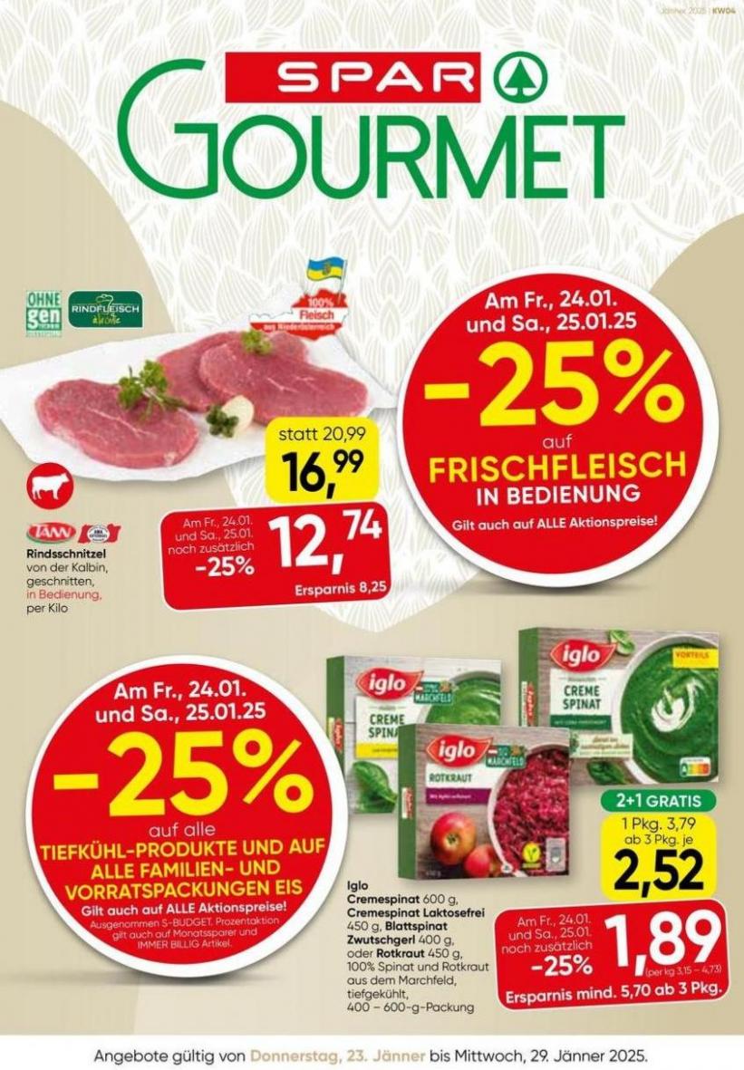 Exklusive Deals für unsere Kunden. SPAR-Gourmet (2025-02-05-2025-02-05)