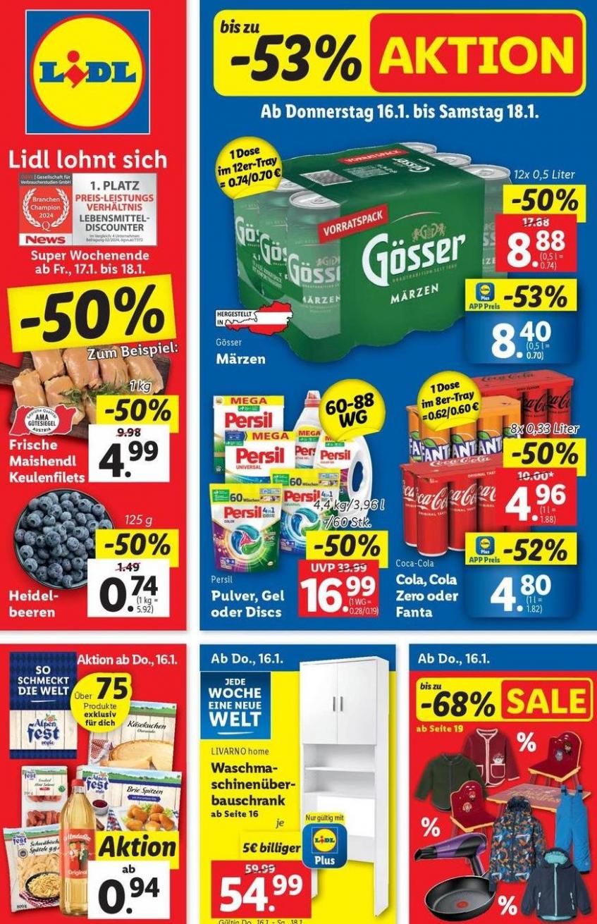 Unsere besten Deals für Sie. Lidl (2025-01-22-2025-01-22)