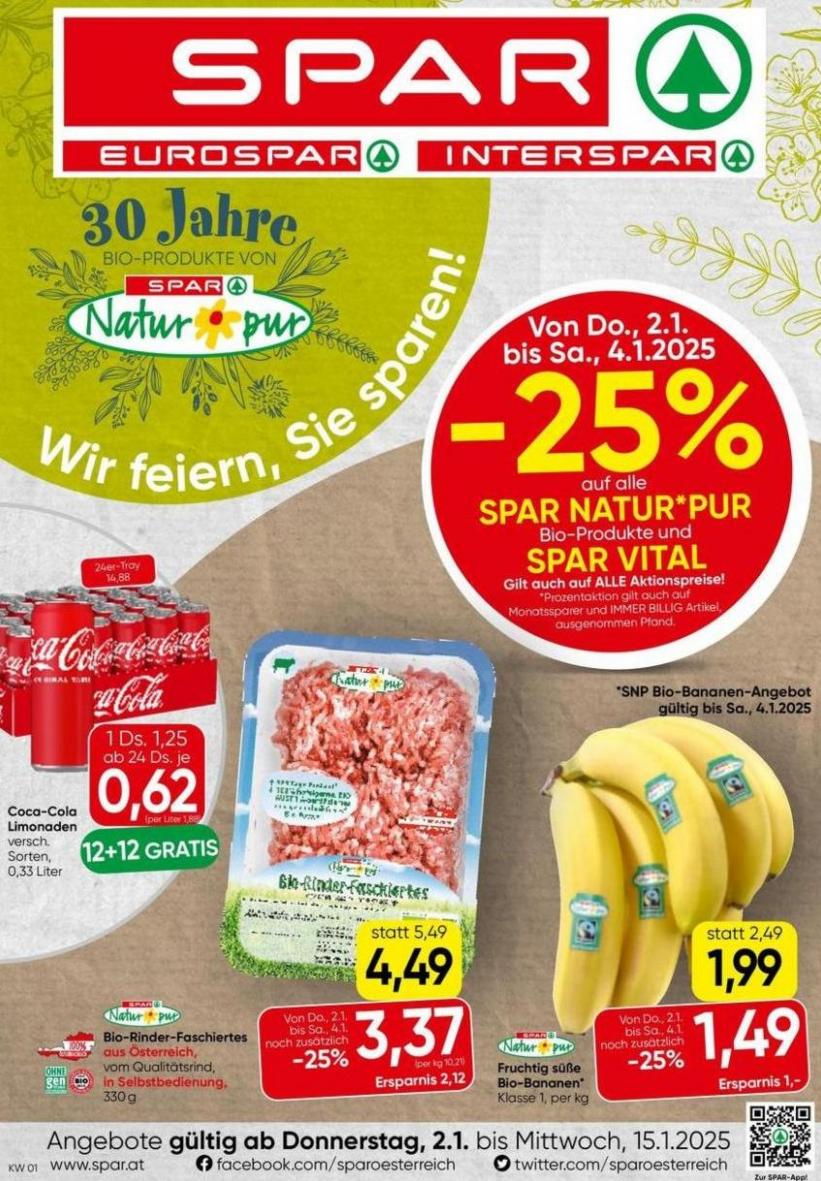 Jetzt sparen mit unseren Deals. Eurospar (2025-01-08-2025-01-08)