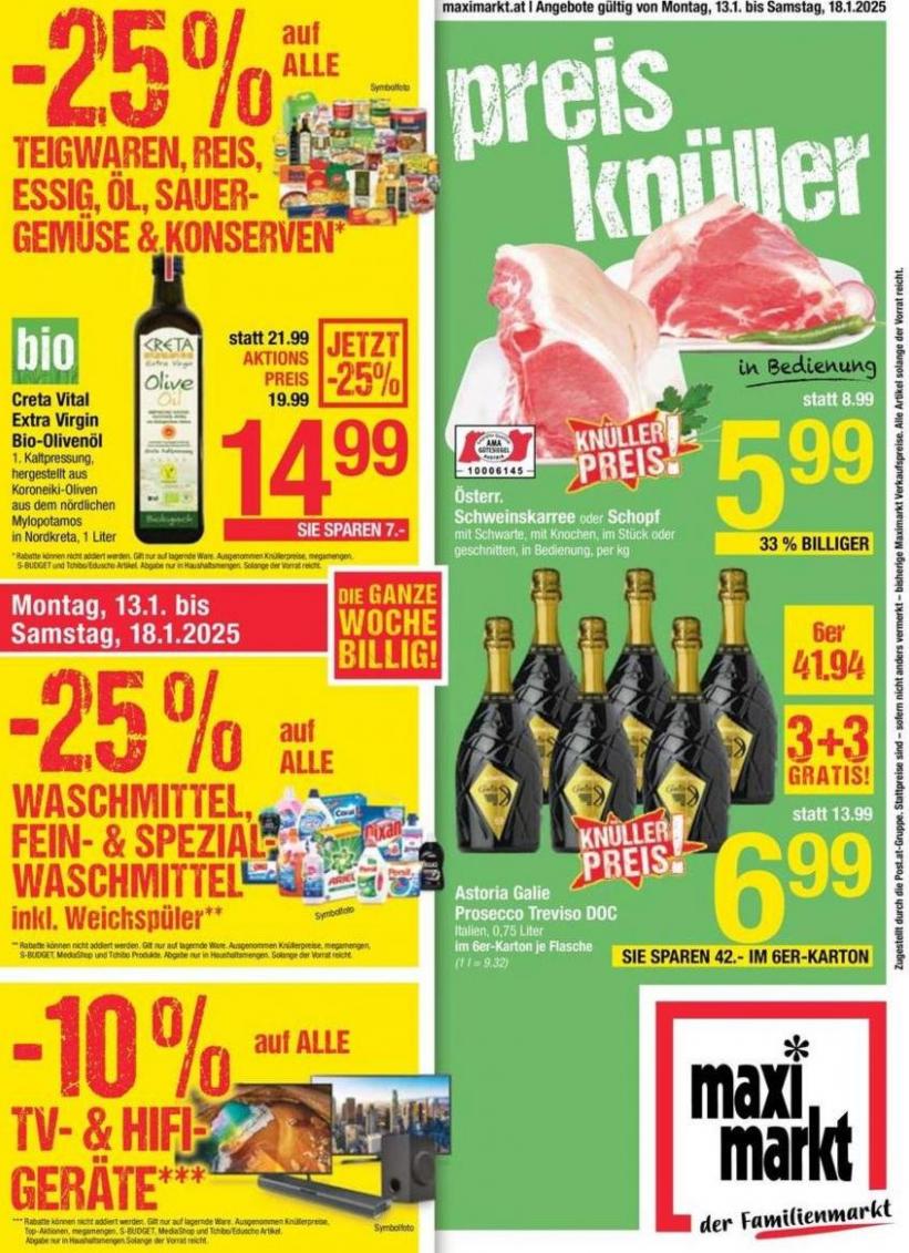 Aktuelle Deals und Angebote. Maximarkt (2025-01-17-2025-01-17)