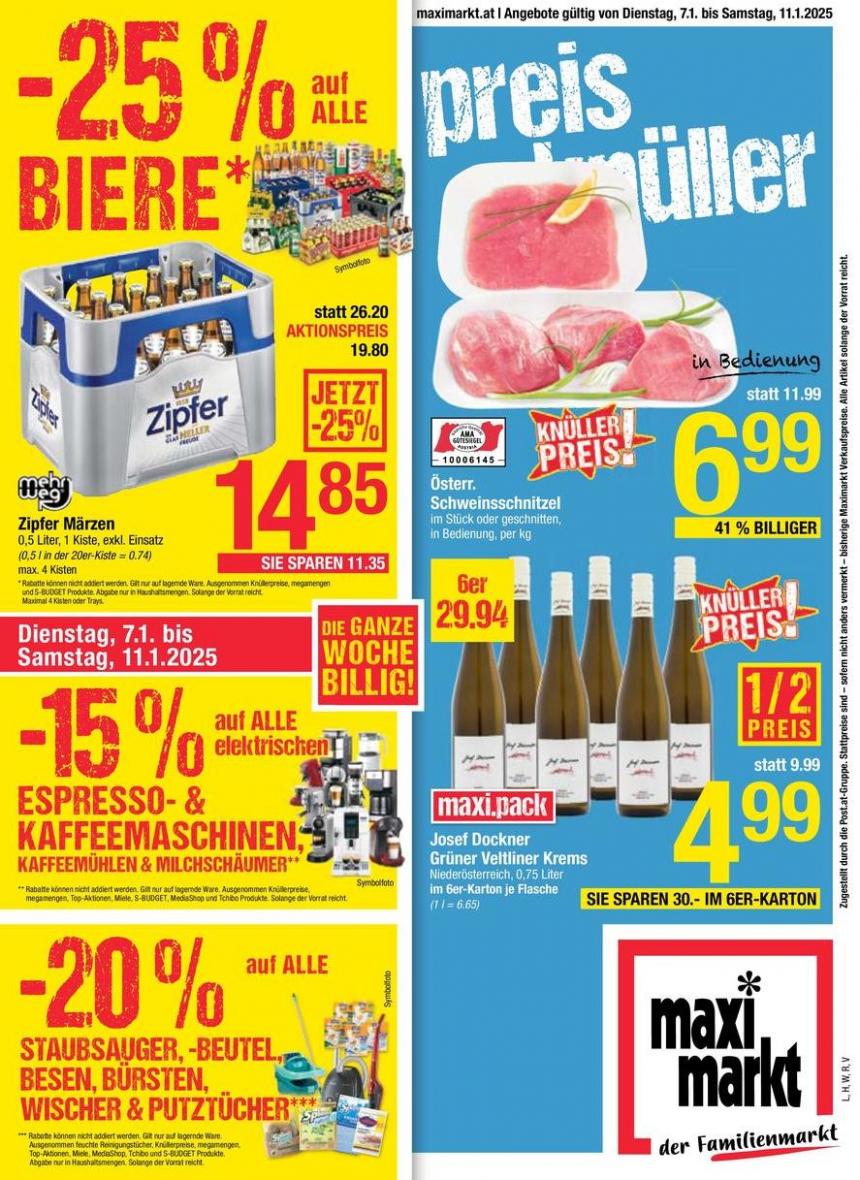 Unsere besten Schnäppchen. Maximarkt (2025-01-10-2025-01-10)