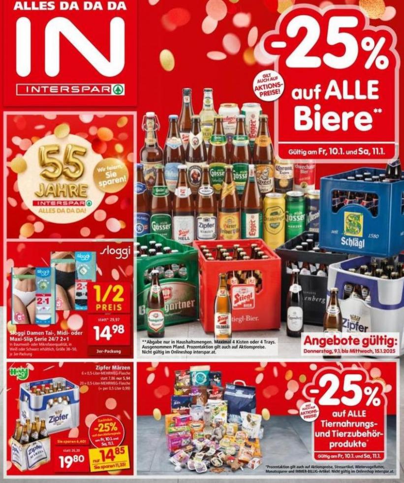 Jetzt sparen mit unseren Deals. Interspar Restaurant (2025-01-15-2025-01-15)