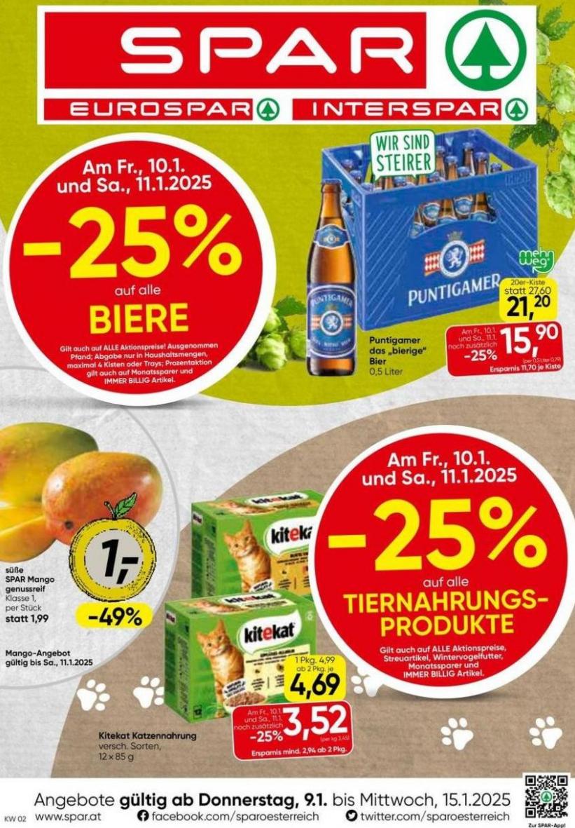 Tolles Angebot für Schnäppchenjäger. Eurospar (2025-01-15-2025-01-15)