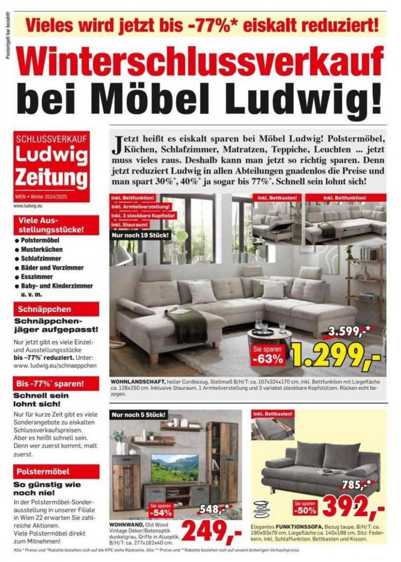 Exklusive Deals und Schnäppchen. Möbel Ludwig (2025-01-25-2025-01-25)